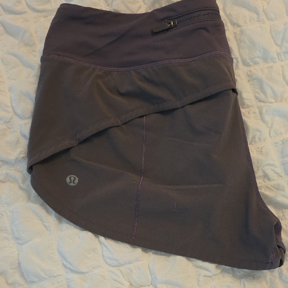 lululemon athletica Women's Dark Purple Mini Skirt